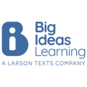 Big Ideas Learning, a Larson Texts Company logo